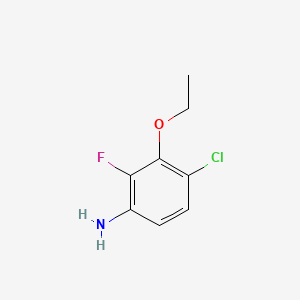 4-Chloro-3-ethoxy-2-fluoroaniline