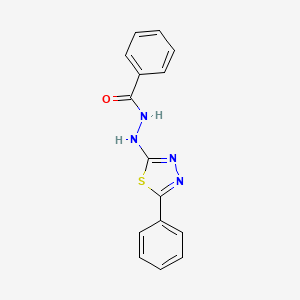 N-(5-Phenyl-1,3,4-thiadiazol-2-YL)benzohydrazide