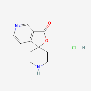 3H-spiro[furo[3,4-c]pyridine-1,4'-piperidin]-3-one hydrochloride