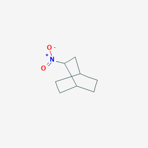 molecular formula C8H13NO2 B13998680 2-Nitrobicyclo[2.2.2]octane CAS No. 5437-58-1