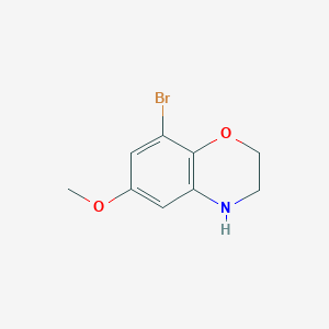 8-bromo-6-methoxy-3,4-dihydro-2H-1,4-benzoxazine