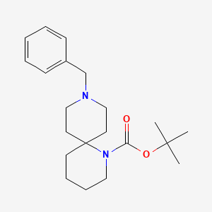 Tert-butyl 9-benzyl-1,9-diazaspiro[5.5]undecane-1-carboxylate
