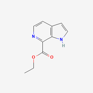 ethyl 1H-pyrrolo[2,3-c]pyridine-7-carboxylate