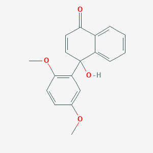 4-(2,5-Dimethoxyphenyl)-4-hydroxynaphthalen-1(4H)-one