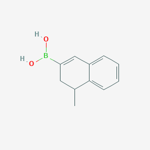 (4-Methyl-3,4-dihydronaphthalen-2-yl)boronic acid