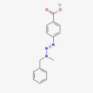 p-(3-Benzyl-3-methyl-1-triazeno)benzoic acid