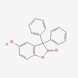 5-Hydroxy-3,3-diphenyl-1-benzofuran-2(3h)-one