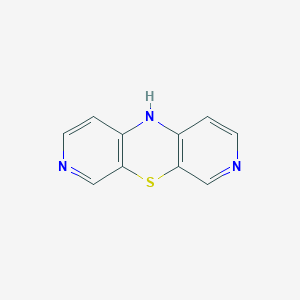 2-thia-5,9,13-triazatricyclo[8.4.0.03,8]tetradeca-1(10),3(8),4,6,11,13-hexaene