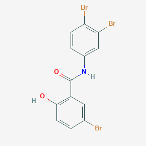 5-bromo-N-(3,4-dibromophenyl)-2-hydroxybenzamide