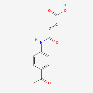 4-(4-Acetylanilino)-4-oxobut-2-enoic acid