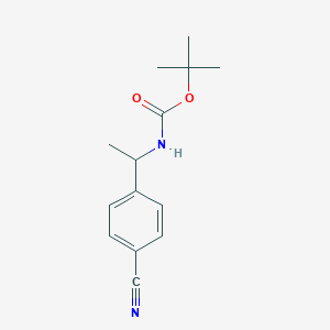 (R)-tert-butyl (1-(4-cyanophenyl)ethyl)carbamate