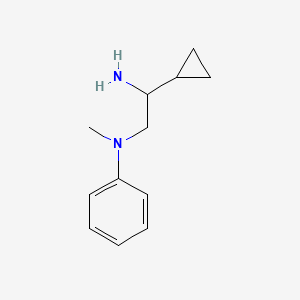 1-Cyclopropyl-N2-methyl-N2-phenylethane-1,2-diamine