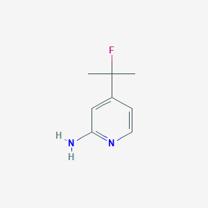 4-(2-Fluoropropan-2-yl)pyridin-2-amine