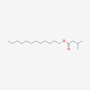 molecular formula C17H34O2 B13999113 Dodecyl 3-methylbutanoate CAS No. 6938-56-3