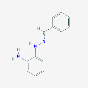 molecular formula C13H13N3 B13999116 2-(2-Benzylidenehydrazinyl)aniline CAS No. 53314-15-1