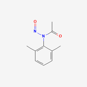 molecular formula C10H12N2O2 B13999172 n-(2,6-Dimethylphenyl)-n-nitrosoacetamide CAS No. 86756-31-2