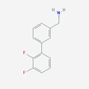 [3-(2,3-Difluorophenyl)phenyl]methanamine