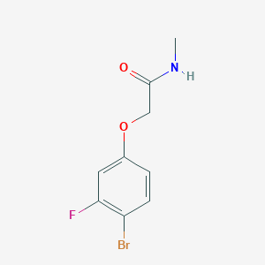 2-(4-bromo-3-fluorophenoxy)-N-methylacetamide