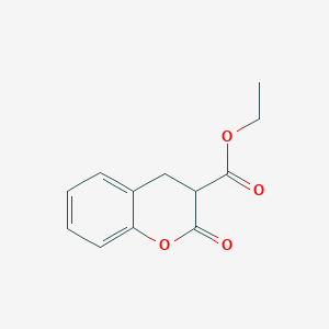 Ethyl 2-oxo-3,4-dihydro-2H-1-benzopyran-3-carboxylate