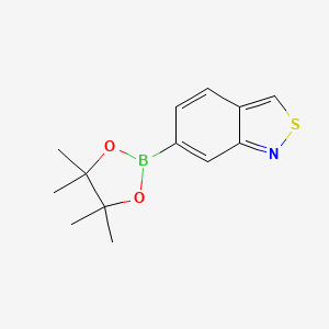 6-(4,4,5,5-Tetramethyl-1,3,2-dioxaborolan-2-YL)benzo[C]isothiazole