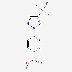 4-[4-(trifluoromethyl)-1H-pyrazol-1-yl]benzoic acid