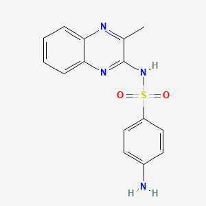 4-Amino-n-(3-methylquinoxalin-2-yl)benzenesulfonamide