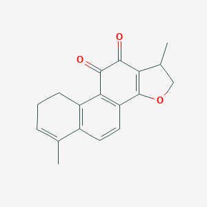 molecular formula C18H16O3 B139995 Trijuganone B CAS No. 126979-84-8