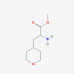Methyl 2-amino-3-(tetrahydro-2H-pyran-4-yl)propanoate