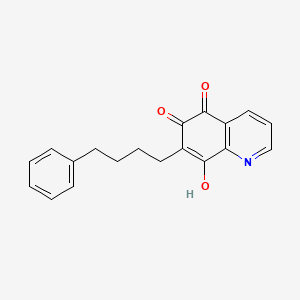 8-Hydroxy-7-(4-phenylbutyl)quinoline-5,6-dione