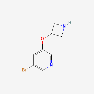 3-(Azetidin-3-yloxy)-5-bromopyridine