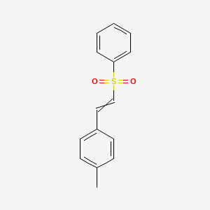 Benzene, 1-methyl-4-[2-(phenylsulfonyl)ethenyl]-