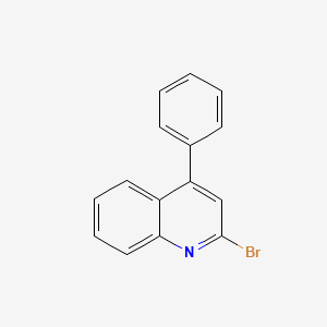 molecular formula C15H10BrN B13999671 2-Bromo-4-phenylquinoline CAS No. 857206-12-3