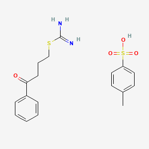 4-methylbenzenesulfonic acid;(4-oxo-4-phenylbutyl) carbamimidothioate