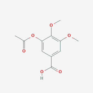 Benzoicacid, 3-(acetyloxy)-4,5-dimethoxy-