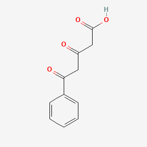 molecular formula C11H10O4 B13999723 3,5-Dioxo-5-phenylpentanoic acid CAS No. 5526-43-2