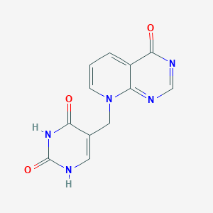 5-[(4-oxopyrido[2,3-d]pyrimidin-8-yl)methyl]-1H-pyrimidine-2,4-dione