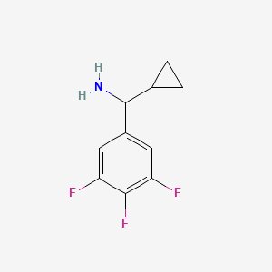 Cyclopropyl(3,4,5-trifluorophenyl)methanamine
