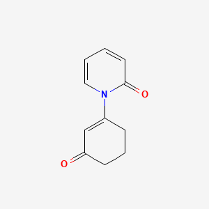 2(1H)-Pyridinone, 1-(3-oxo-1-cyclohexen-1-yl)-