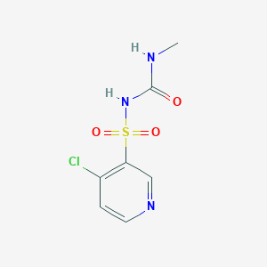 1-(4-Chloropyridin-3-yl)sulfonyl-3-methylurea