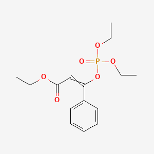 Ethyl (Z)-3-diethoxyphosphoryloxy-3-phenyl-prop-2-enoate