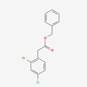 Benzyl (2-bromo-4-chlorophenyl)acetate