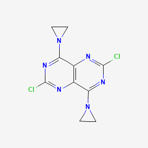 4,8-Bis(aziridin-1-yl)-2,6-dichloropyrimido[5,4-d]pyrimidine