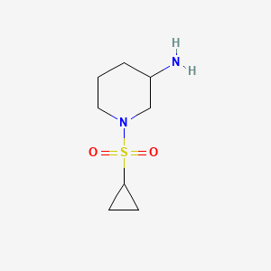 1-(Cyclopropanesulfonyl)piperidin-3-amine