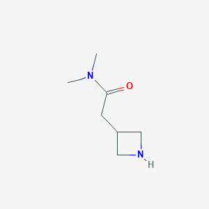 2-(azetidin-3-yl)-N,N-dimethylacetamide