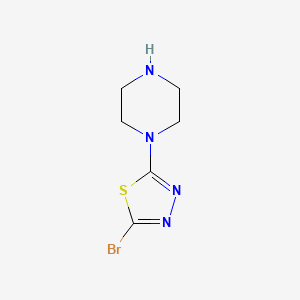 1-(5-Bromo-1,3,4-thiadiazol-2-yl)piperazine