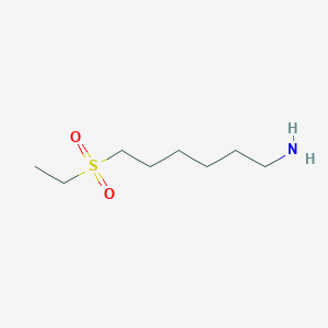 molecular formula C8H19NO2S B1400036 6-Ethanesulfonyl-hexylamine CAS No. 1491652-20-0