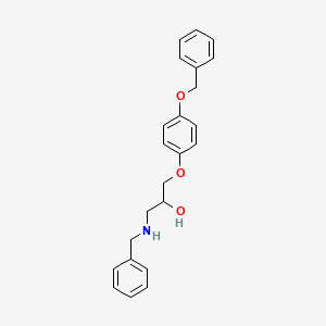 1-(Benzylamino)-3-[4-(benzyloxy)phenoxy]propan-2-ol