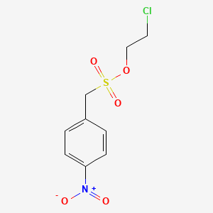 2-Chloroethyl (4-nitrophenyl)methanesulfonate