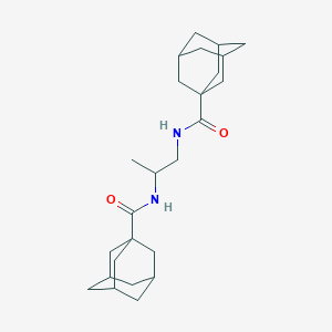 N,N'-(Propane-1,2-diyl)di(tricyclo[3.3.1.1~3,7~]decane-1-carboxamide)