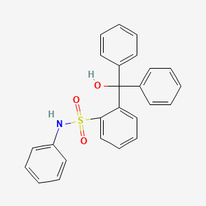 2-[hydroxy(diphenyl)methyl]-N-phenylbenzenesulfonamide